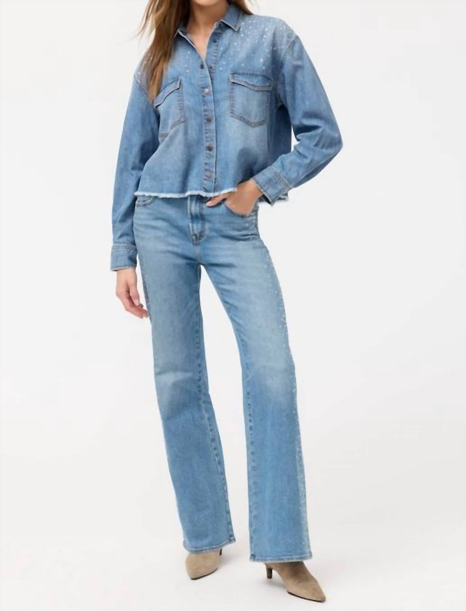 Johnny Was - THE STARLIGHT DENIM SHIRT