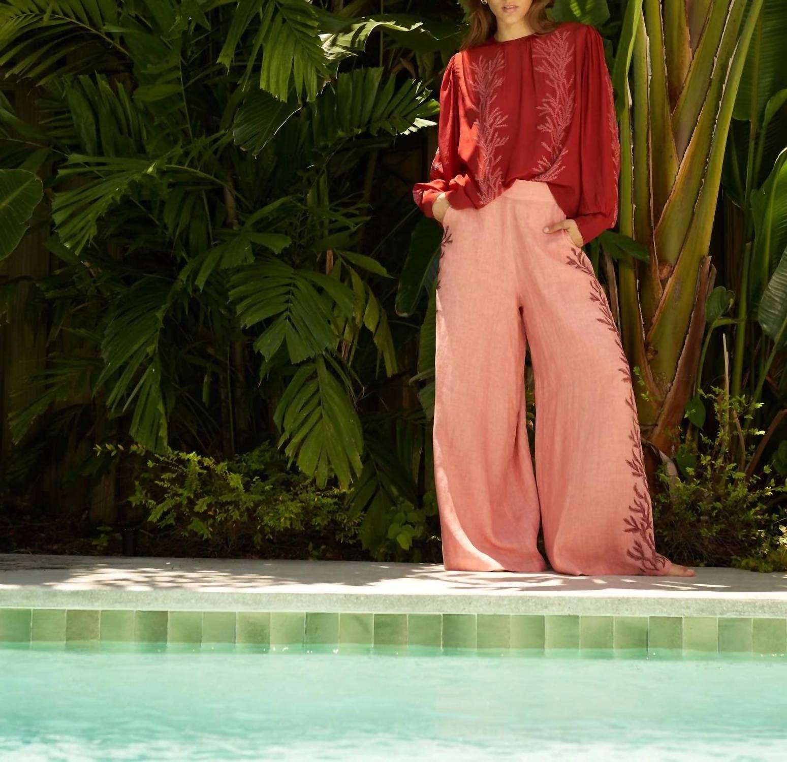 Carolina K - Palazzo High Waist Pants