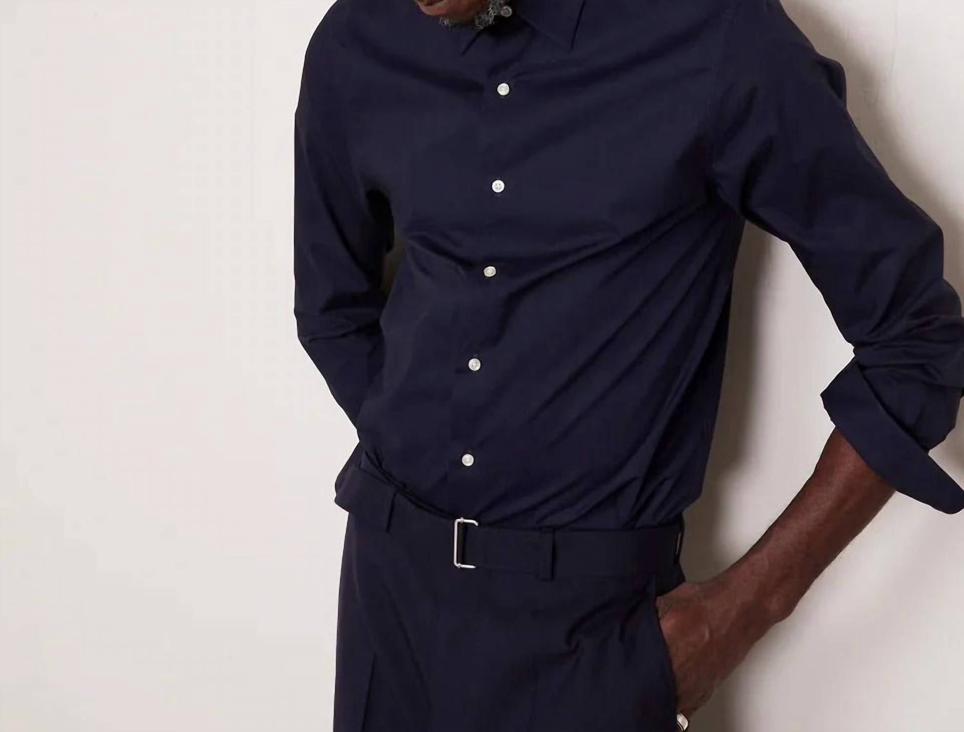 Officine Générale - Eloi Organic Cotton Poplin Shirt