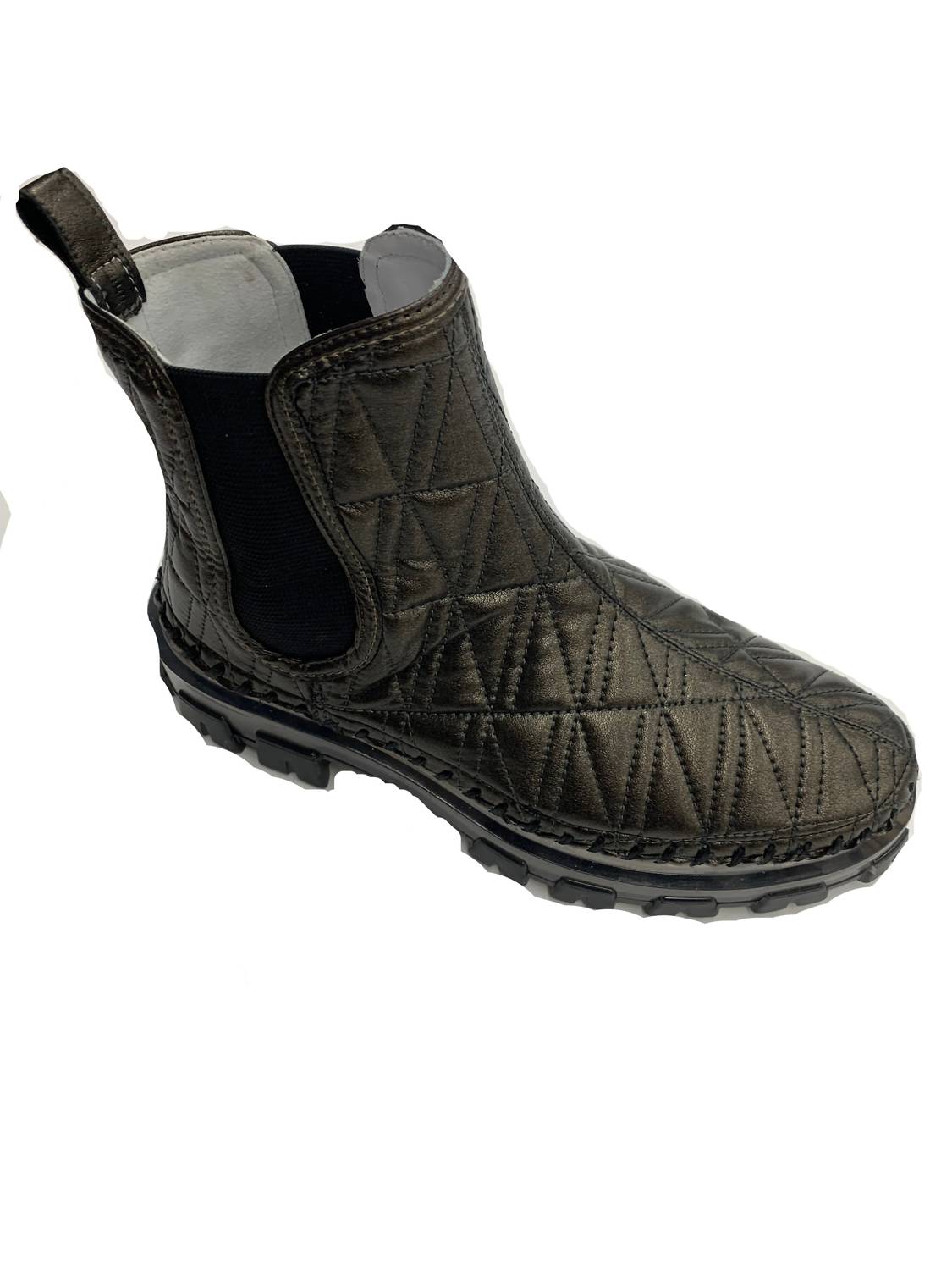 Salvatore Castellano Women's Sofia Ankle Boots in metallic - women's shoe - view 7