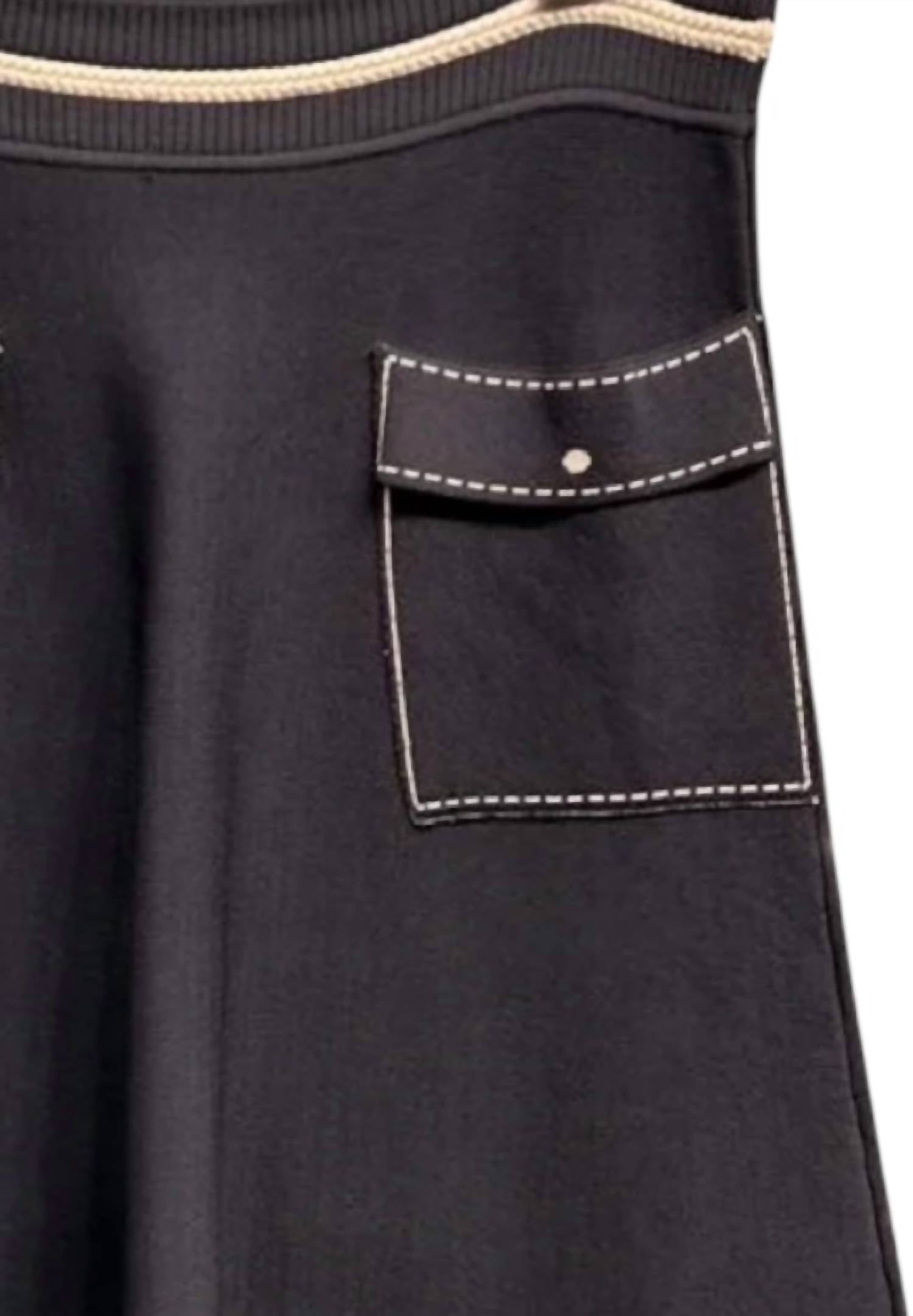 Mosaic - Women's Knit Midi Skirt