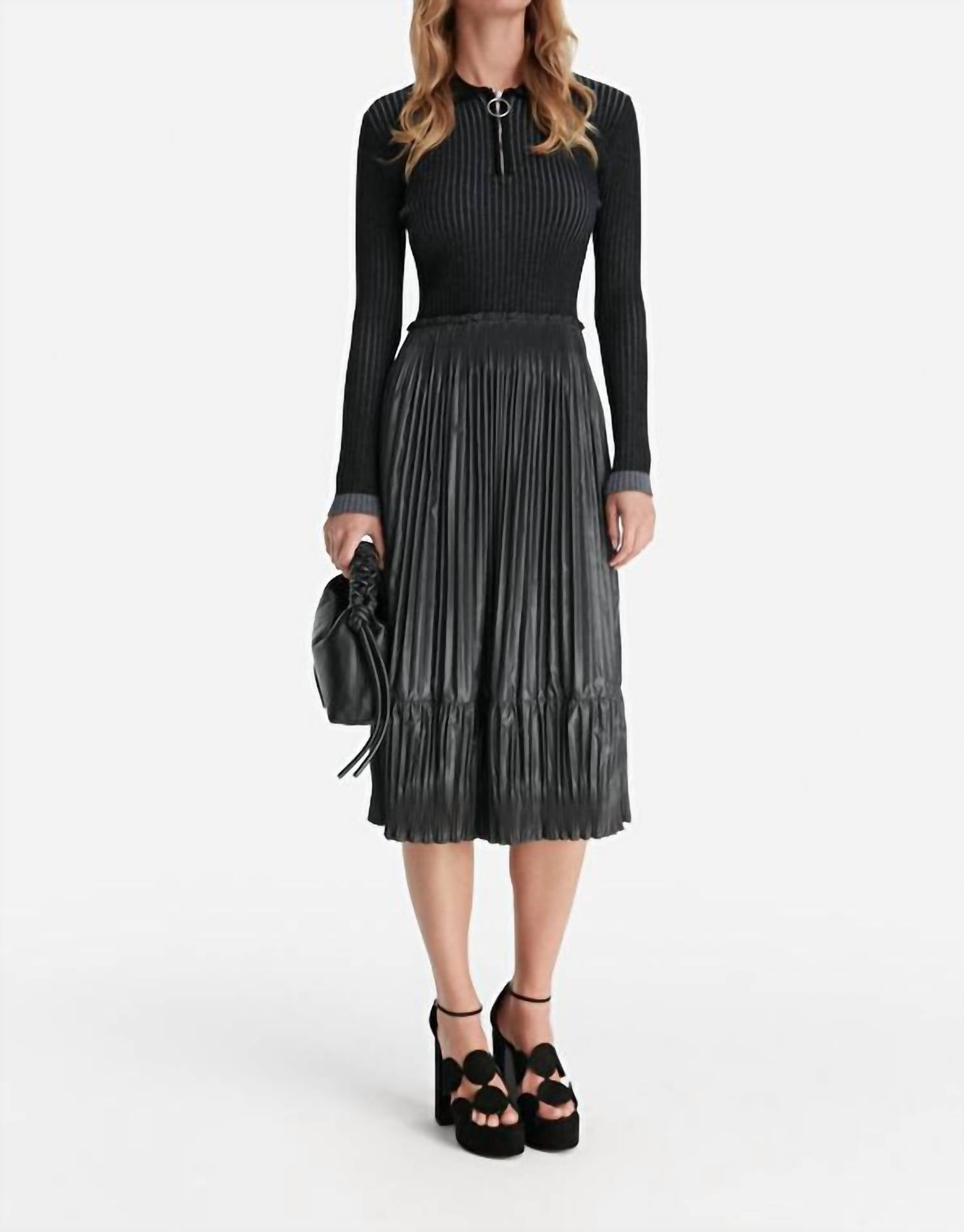 Beatrice .B - Long Sleeve Shirt Dress