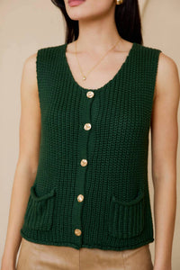 Sunday Edition - Marguerite Chunky Sweater Vest
