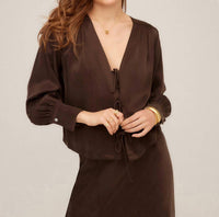 Fifteen Twenty - Kayla Bow Detail Blouse