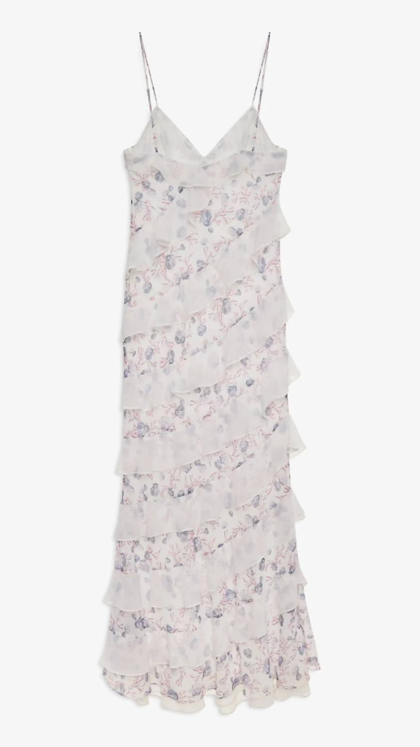 For Love & Lemons - Debby Ruffled Maxi Dress