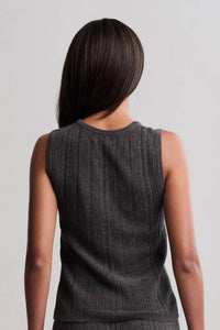 Barefoot Dreams - Cozychic Ultra Lite Cable Knit Tank