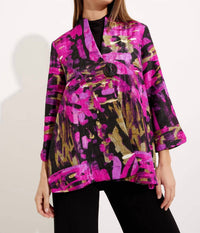 Joseph Ribkoff - Abstract Print Jacket