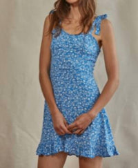 By Together - Woven Sweet Heart Mini Dress
