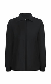 Bcbgmaxazria - Chiffon Long Sleeve Button Down Shirt