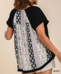 Umgee - Paisley Touch Top