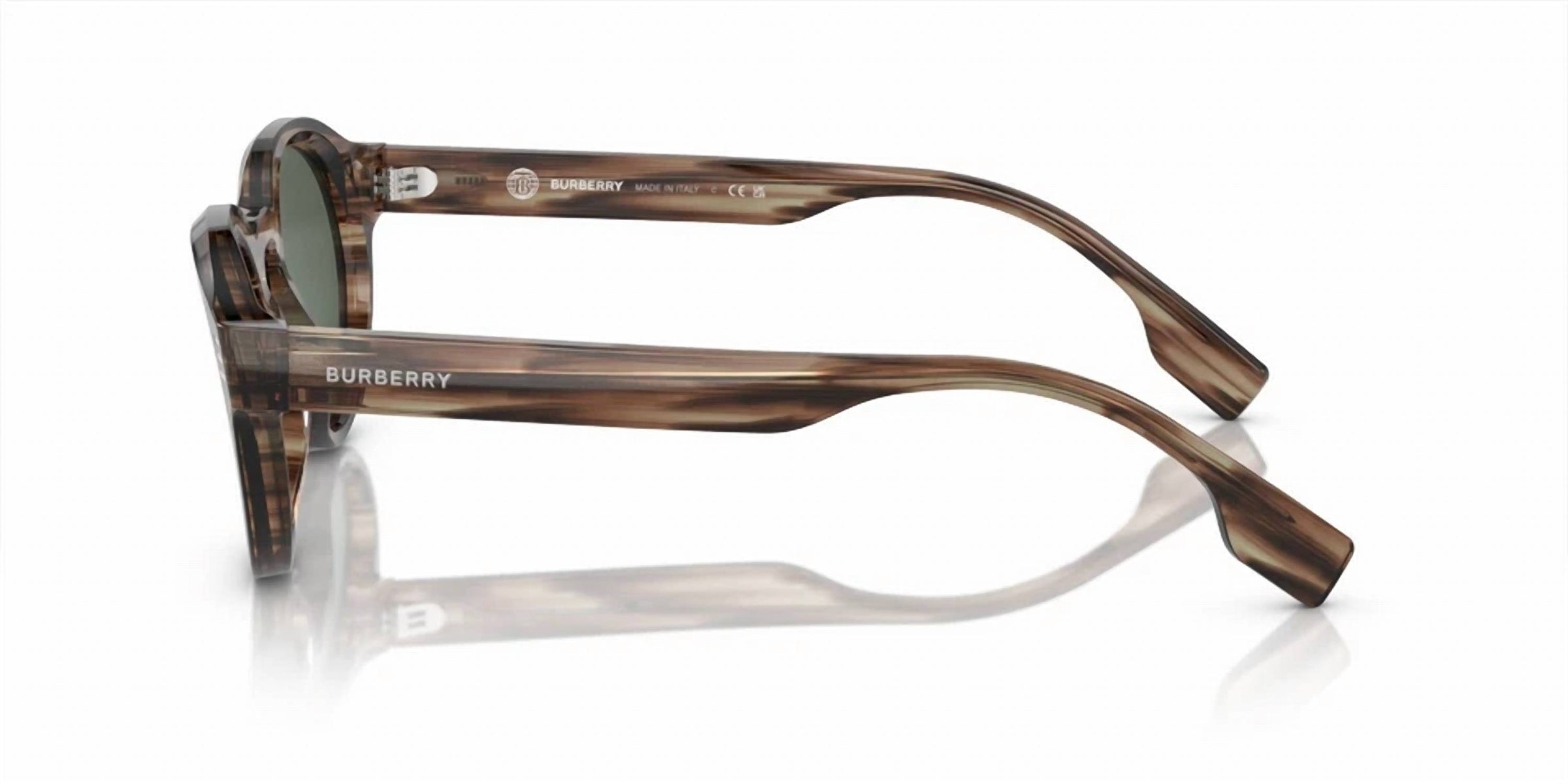 Burberry - Round Non Polarized Sunglasses - Be4404 4098 - 71
