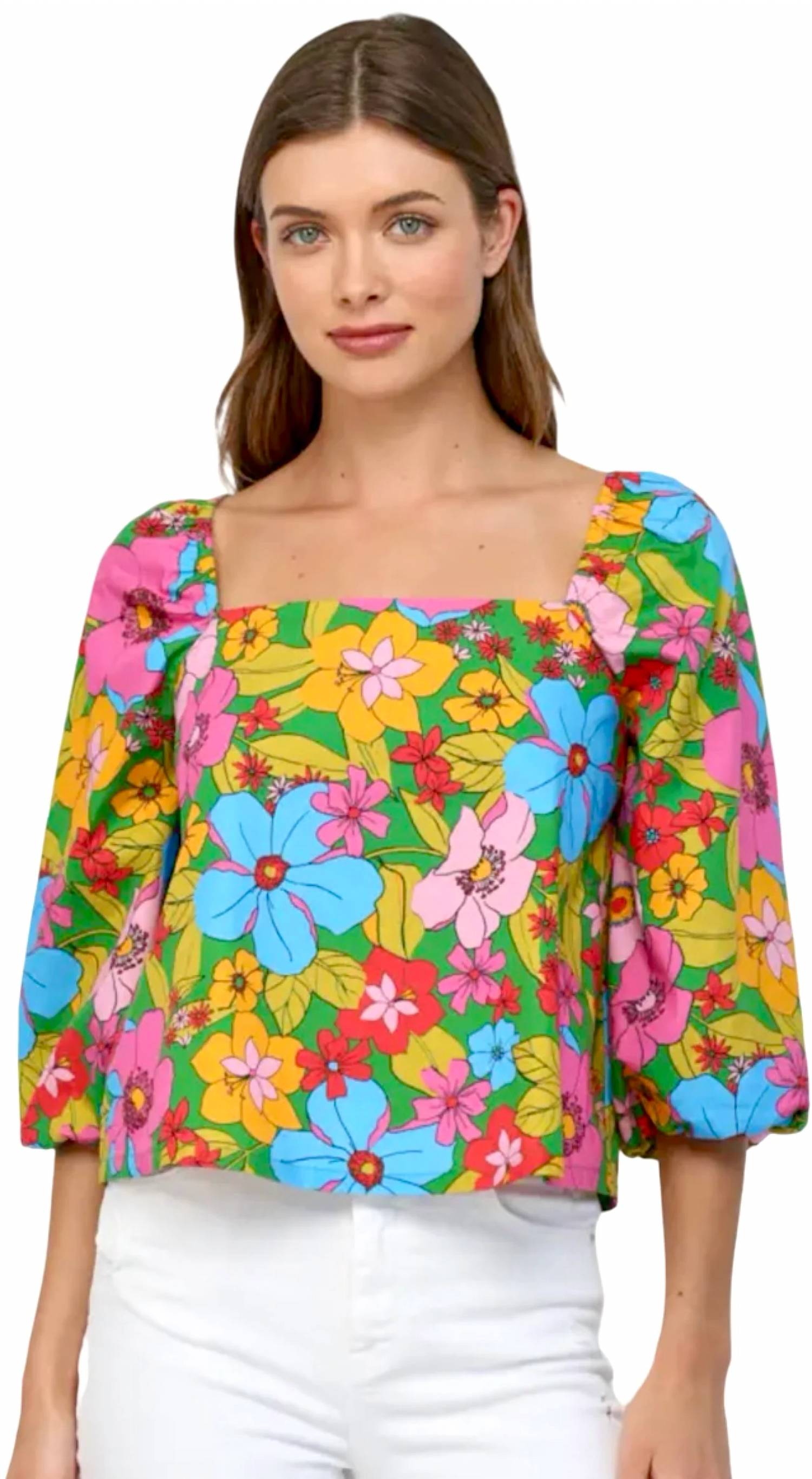 Fate - Bitsy Floral Top