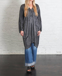 Sanctamuerte - Cardigan Tunic Top