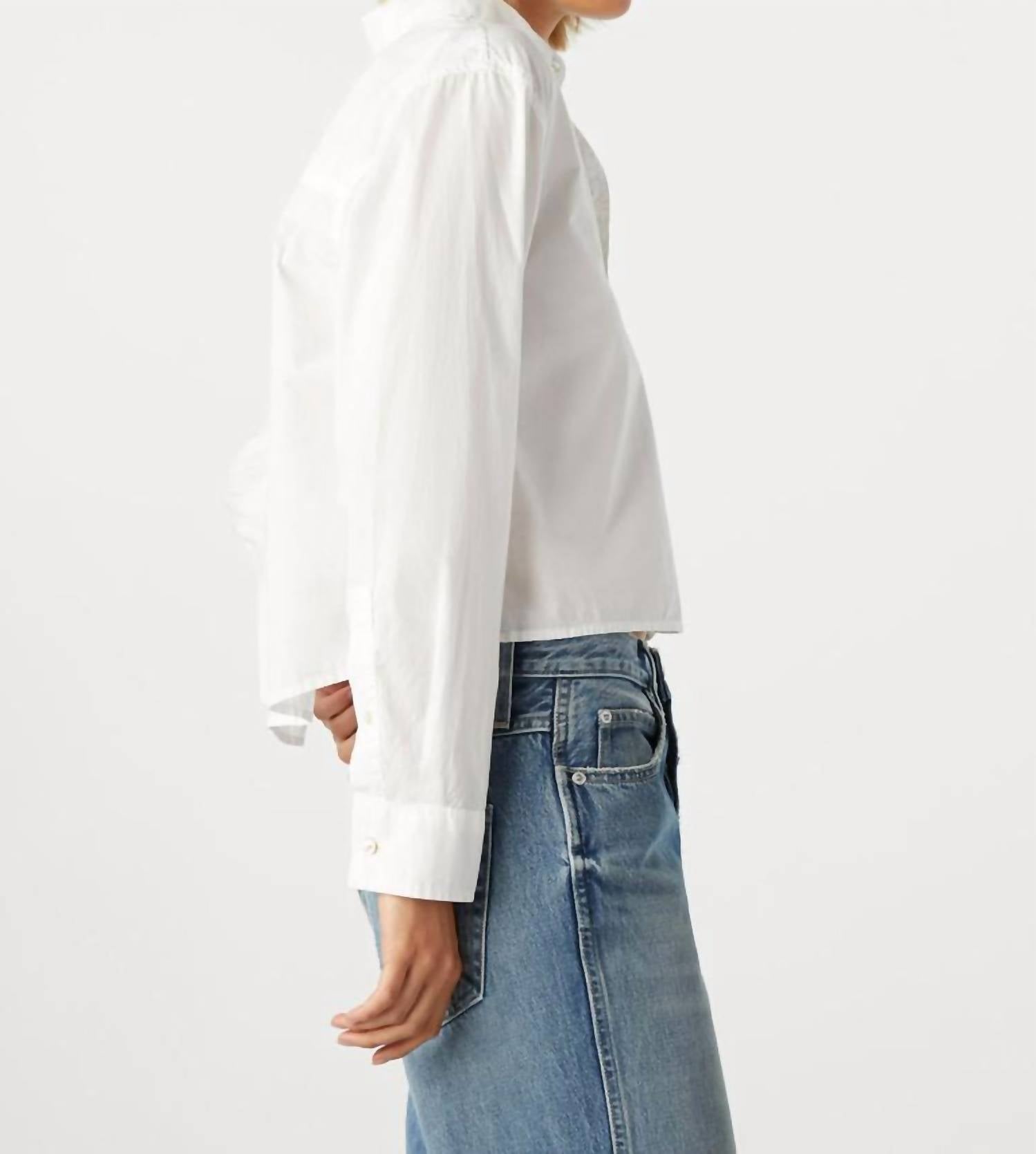 Amo - Ruth Crop Shirt