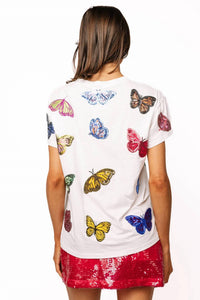 Queen Of Sparkles - Short Sleeve Butterfly Tee