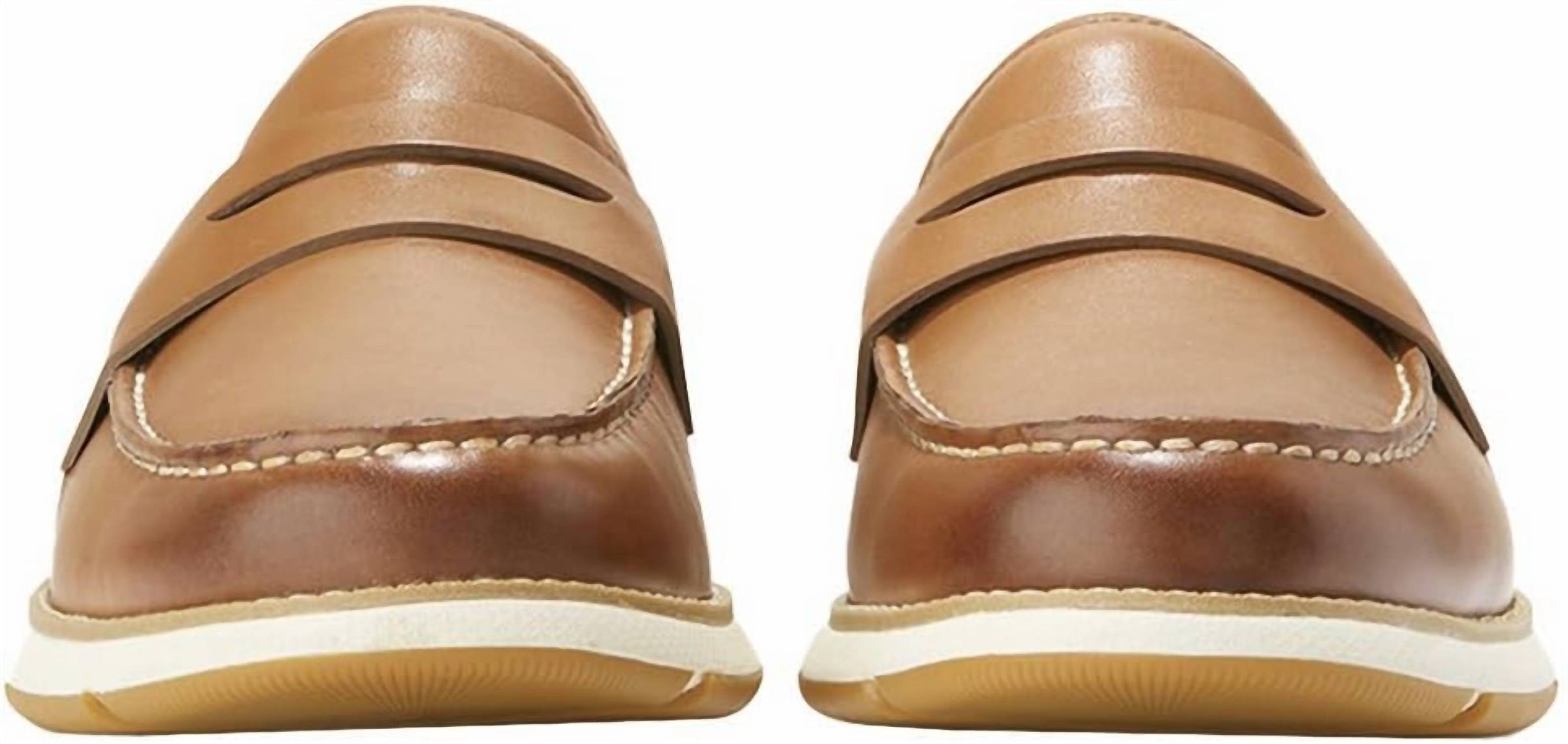 COLE HAAN Men's Zerogrand Penny Loafers in brown - men's loafer - alternate view
