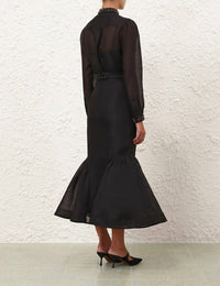 Zimmermann - Hypnotic Panelled Pencil Skirt