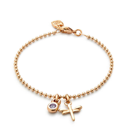 Unode50 - Ser Unico Purple Crystal Bracelet