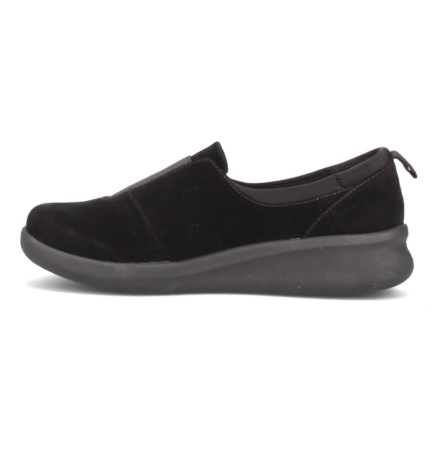 Clarks Women's Sillian 2.0 Walk Loafer in black - women's flats - alternate view