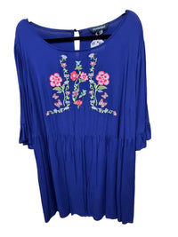 DAVI & DANI Women's Floral Dress in navy - women's dress