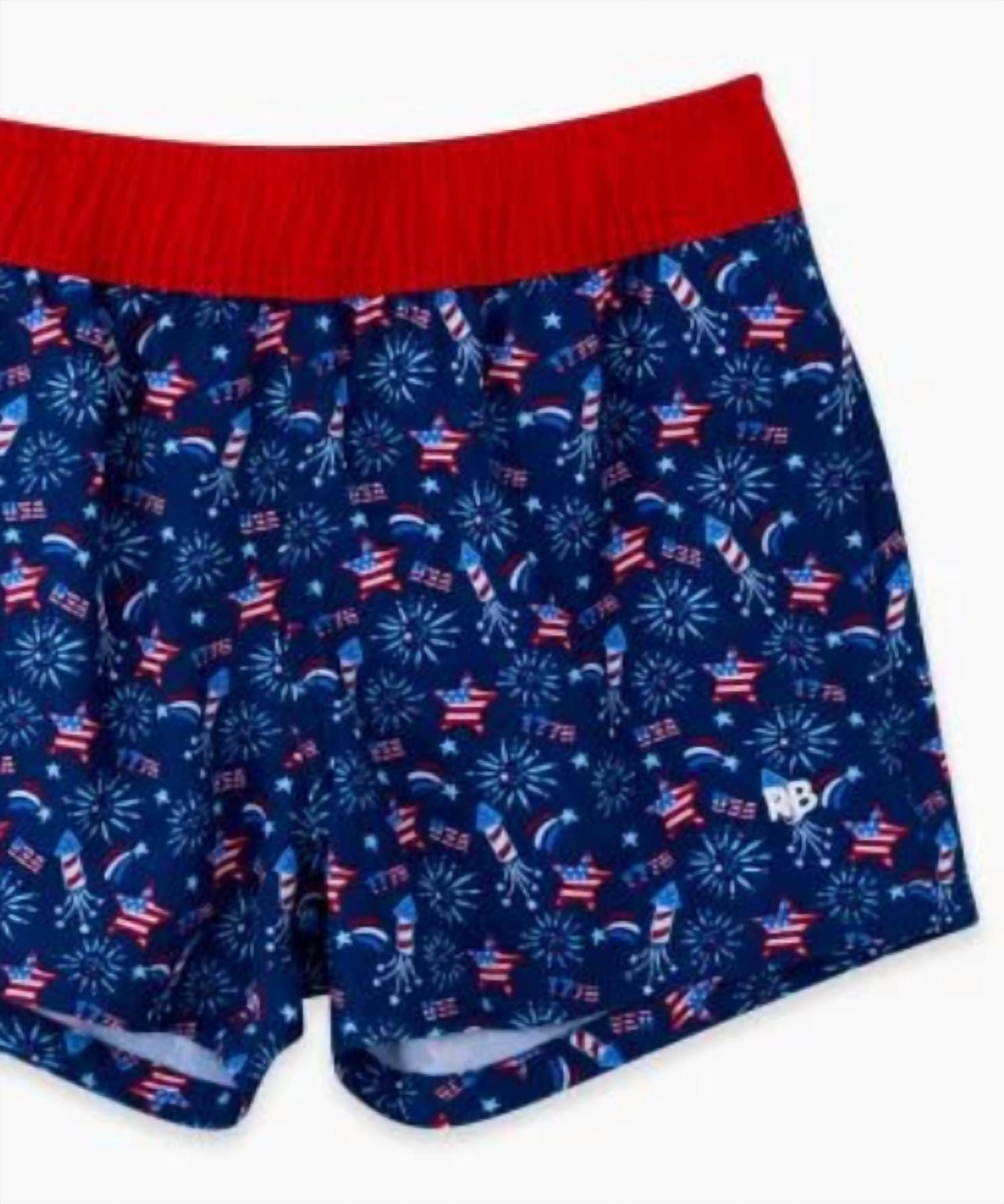 Rufflebutts - Boy's Boom Performance Hybrid Swim Trunk
