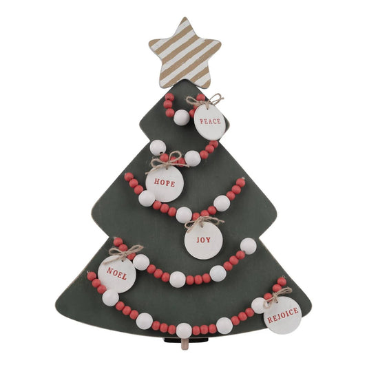 Glory Haus - Christmas Tree With Ornaments Christmas Decor Topper