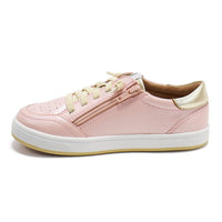 Oldsoles - Girl's Platinum Runner Low Top Sneaker