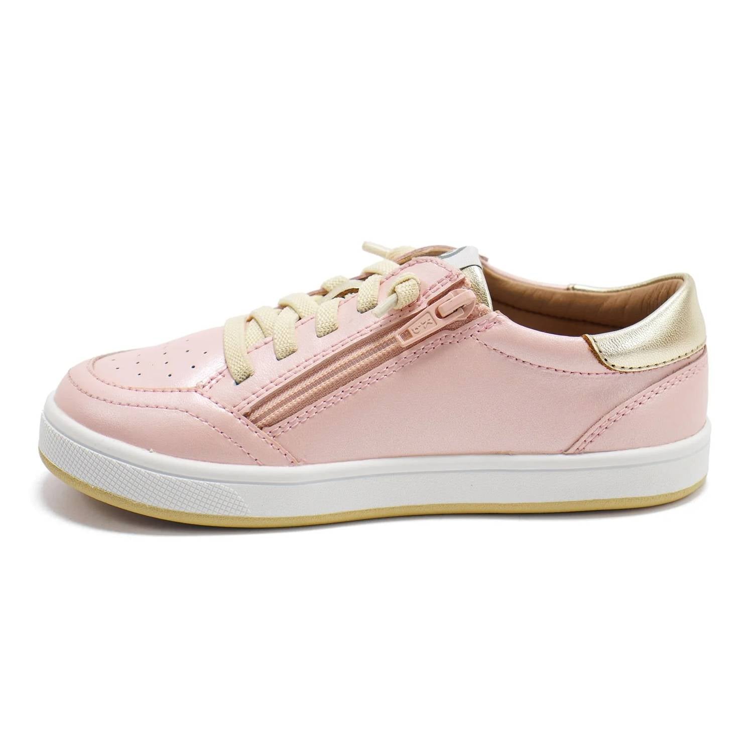 Oldsoles - Girl's Platinum Runner Low Top Sneaker