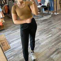 By Together - Seamless Scoop Neck Crop Top