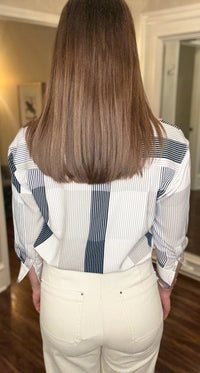 Lysse - Women's Jessica Sleeve Striped Blouse