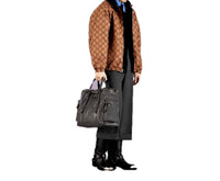 Gucci - Women's Leather Drawstring Tote Bag With Tonal Double G Logo