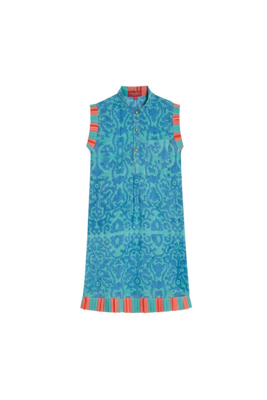 Lisa Corti - Girls Spring Kurta Top With Damask Design