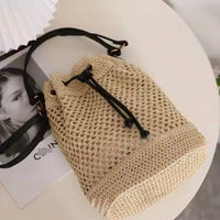 Accity - Women's Farrah Woven Bag