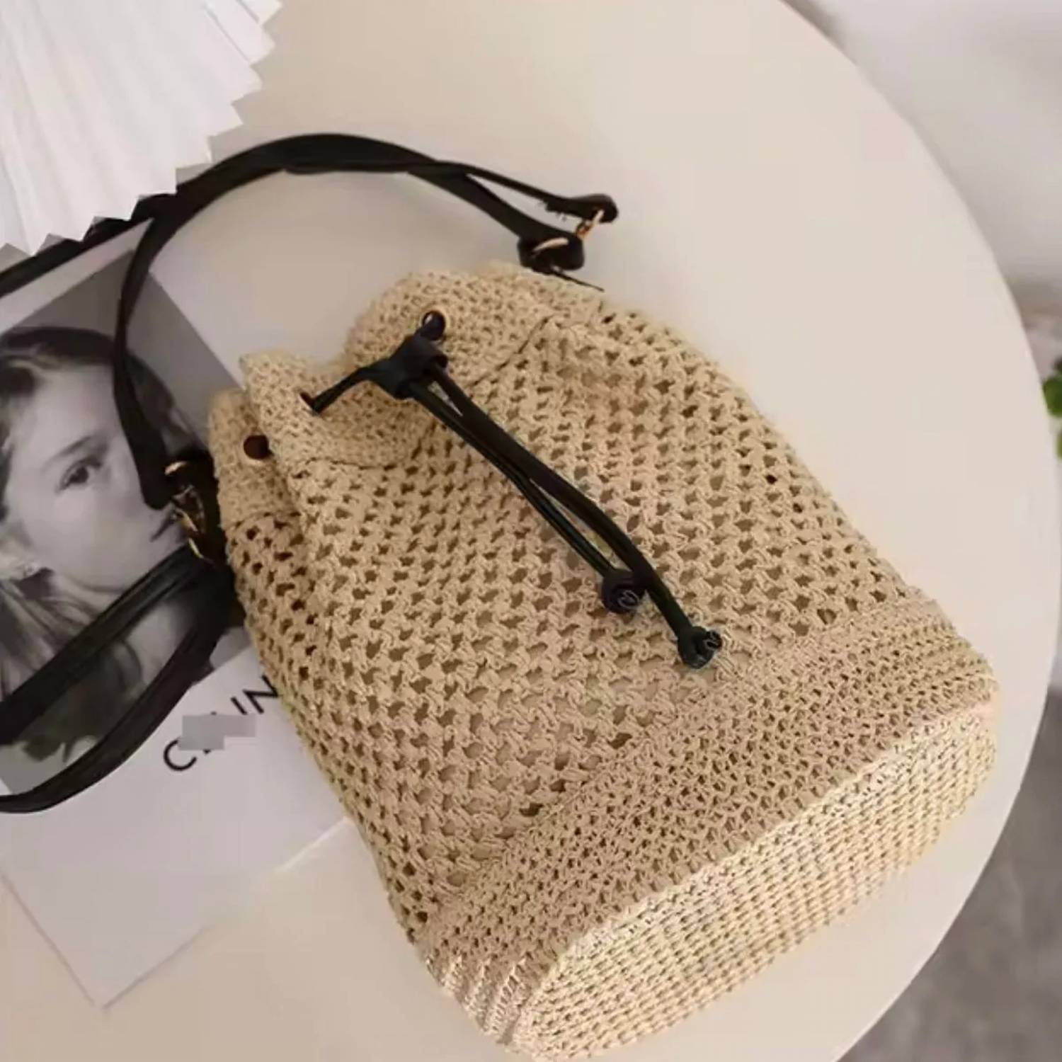 Accity - Women's Farrah Woven Bag
