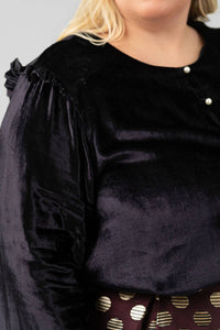 Emily Lovelock - Hazel Long Sleeve Top - Plus