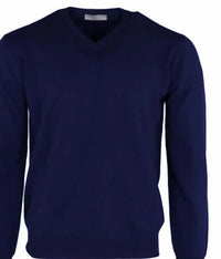 Pashmere - Men's Pure Cashmere V-neck Top