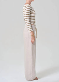Citizens Of Humanity - Brynn Drawstring Linen Trousers