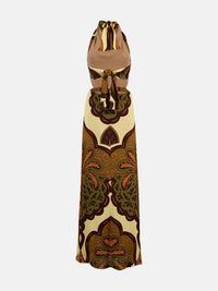 Johanna Ortiz - Finding Peace Silk Halter Dress
