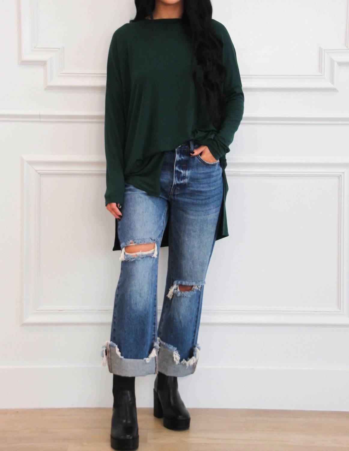 Zenana - Casual Times Oversized Lightweight Sweater