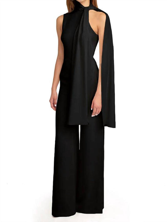 Black Halo - Kynlee Mock Neck Jumpsuit
