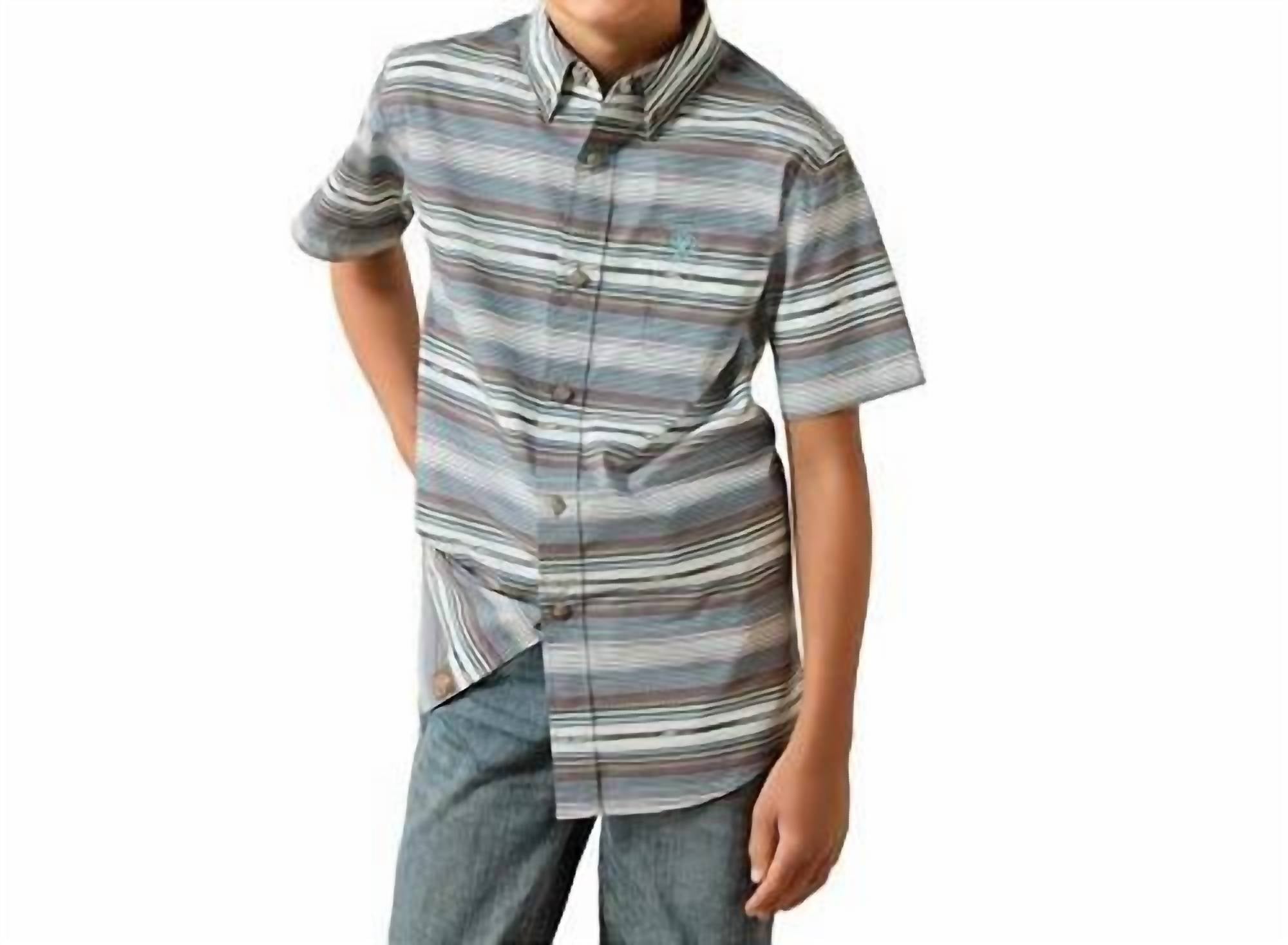 Ariat - Boy's Casual Series Serape Button Up Shirt