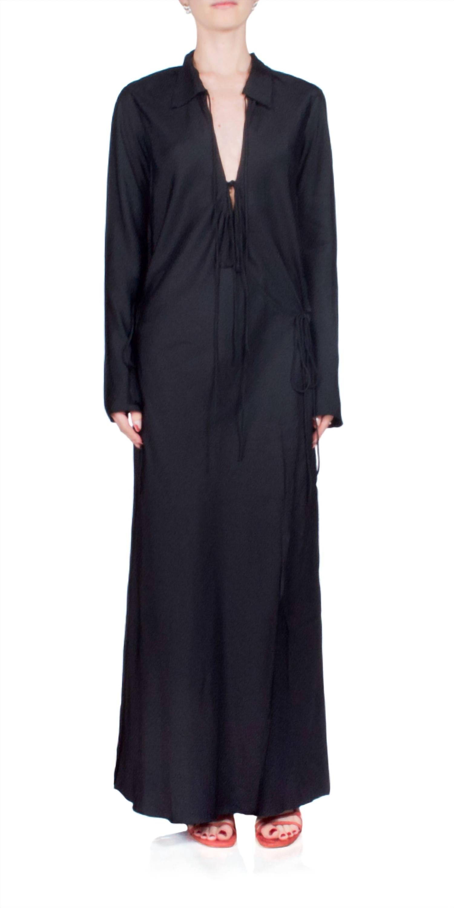 Bec + Bridge - Emery Long Sleeve Tie Maxi Dress