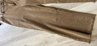 Vanilla Monkey - Acid Washed High Waist Frayed Hem Straight Pants
