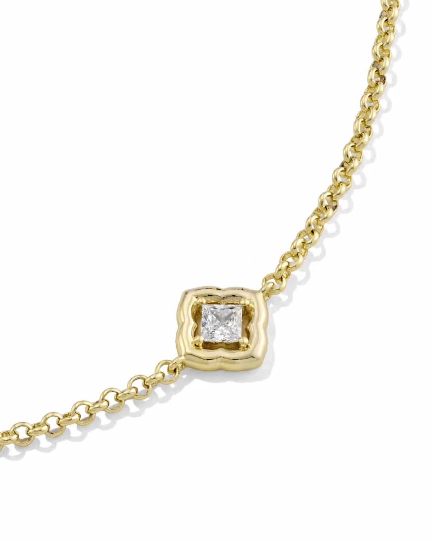 Kendra Scott - Women's Mallory Crystal Delicate Chain Bracelet