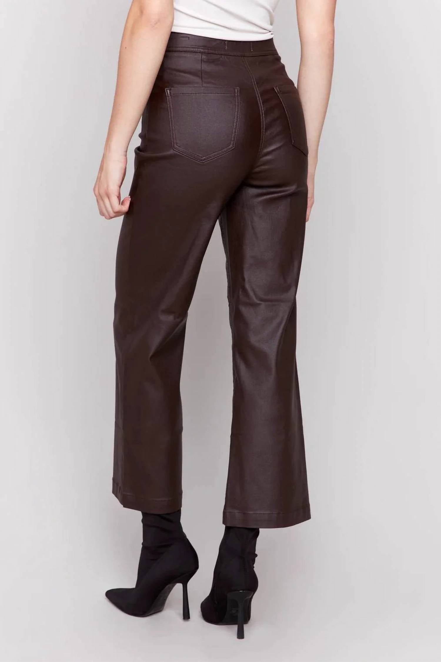 Charlie B - Wax Flare Leg Pants