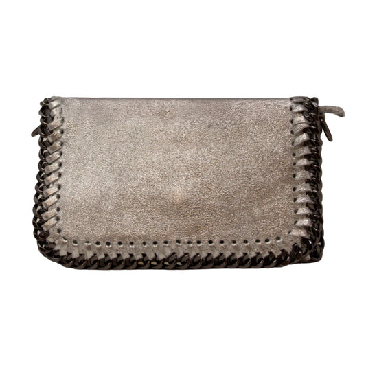 German Fuentes - Women's Leather Crossbody Clutch Bag