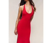 Guizio - Siena Halter Maxi Dress