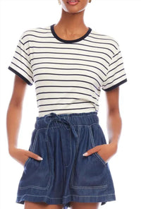 Fifteen Twenty - Courtney Contrast Stripe Tee