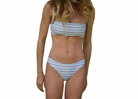 Minnow - Vintage stripe low waist bikini bottom