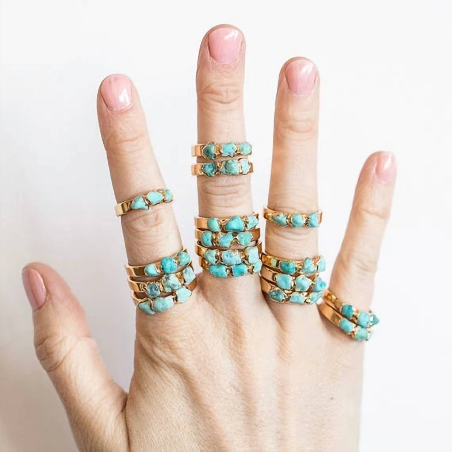 Dani Barbe - Turquoise Stacking Ring